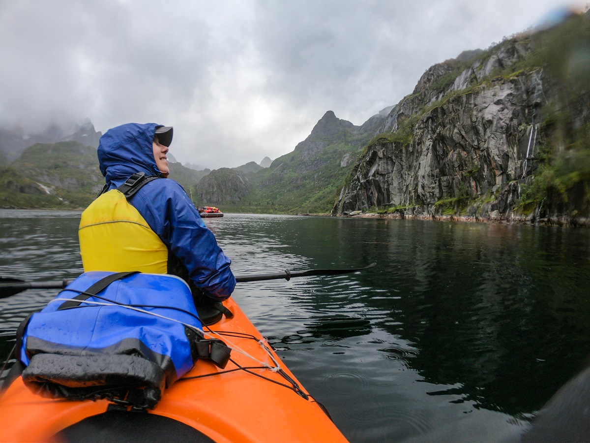 kayak dry top