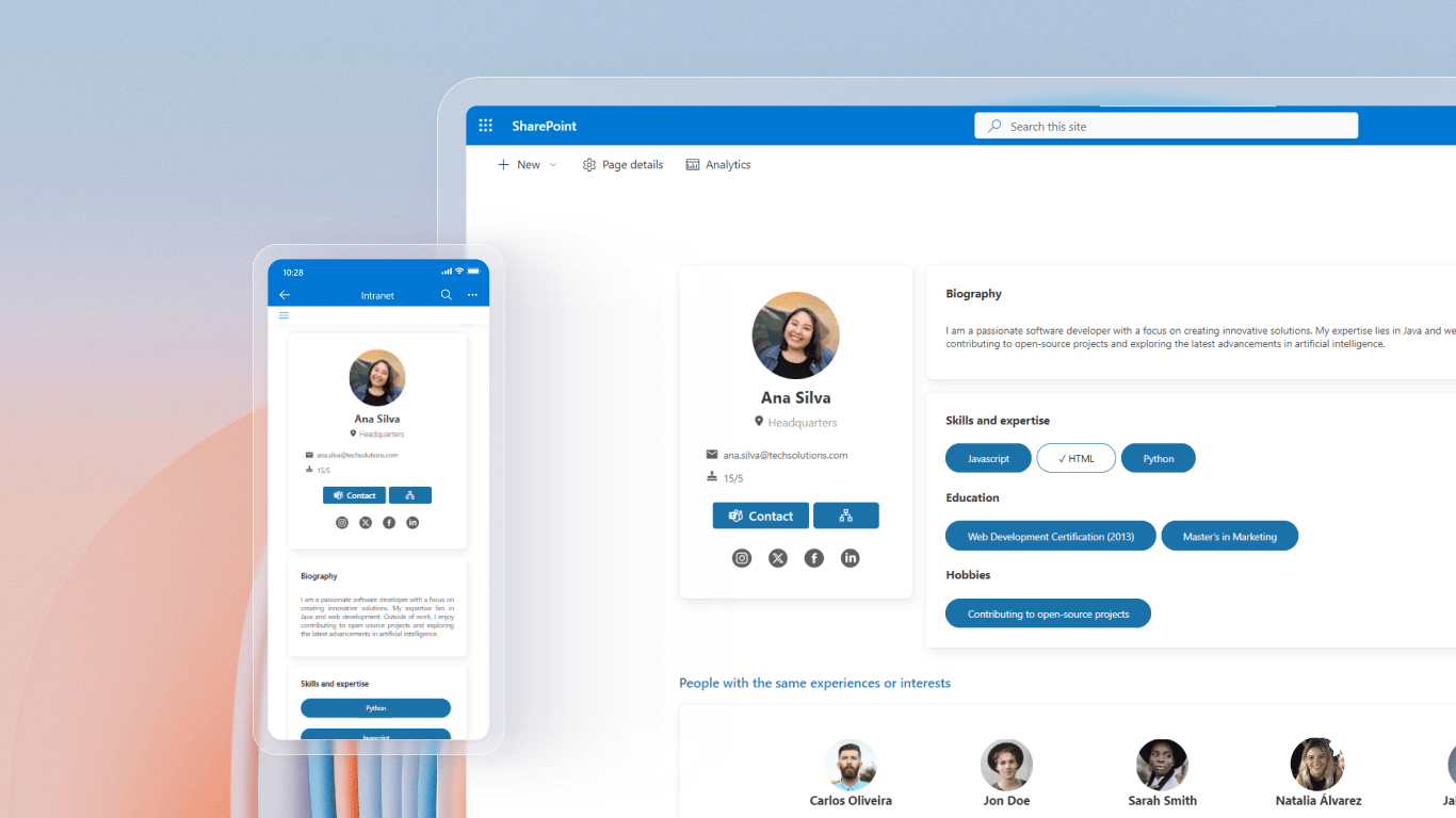 SharePoint dynamic web part